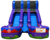 16'H Dual Lane Purple Slide Wet/Dry  *Available Spring 2024*